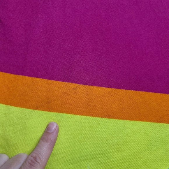 Nike Long Sleeve Color Block T Shirt Custom Cut - Picture 9 of 12